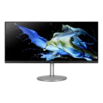 Acer CB342CU Monitor PC 86,4 cm (34") 3440 x 1440 Pixel UltraWide Quad HD LCD Nero, Argento