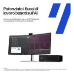 HP Z2 SFF G1i Wolf Pro Security Edition Intel Core Ultra 7 265 32 GB DDR5-SDRAM 1 TB SSD NVIDIA RTX A1000 Windows 11 Pro Stazione di lavoro AI Workstation, AI PC Nero - immagine 6