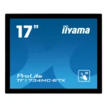 iiyama TF1734MC-B7X Monitor PC 43,2 cm (17") 1280 x 1024 Pixel SXGA LED Touch screen Nero - immagine 2