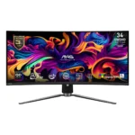 MSI MAG 341CQP QD-OLED Monitor PC 86,4 cm (34") 3440 x 1440 Pixel UltraWide Quad HD Nero