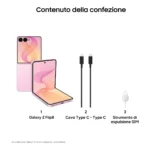 Samsung Galaxy Z Flip8 , 256GB, Pink, Selfie Camera 50MP, Now Brief, Assistente Foto, FlexWindow Personalizzata, Batteria 4300 mAh, RAM 12GB - immagine 7
