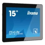 iiyama TF1515MC-B2 Monitor PC 38,1 cm (15") 1024 x 768 Pixel XGA LED Touch screen Nero