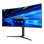 Nilox MONITOR 34" NXM344KD11 ULTRAWIDE 4K CURVO 144HZ 2HDMI 2DP 1MS MMDIA Monitor PC 86,4 cm (34") 3440 x 1440 Pixel UltraWide Quad HD LED Nero - immagine 2