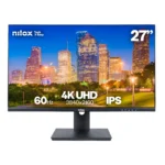 Nilox MONITOR 27" NXM274KD11 IPS 4K 350 2HDMI DP USB 5MS Monitor PC 68,6 cm (27") 3840 x 2160 Pixel 4K Ultra HD LED