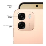 OPPO A6 5G AI Smartphone, doppia fotocamera 50MP+2, Selfie 8MP, Display 6.75" 120HZ IPS HD+, 6550mAh, RAM 6GB(Esp2GB/4GB/6GB)+ROM 256GB [Versione Italia], Aurora Gold - immagine 2