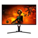 AOC G3 U32G3X/BK Monitor PC 80 cm (31.5") 3840 x 2160 Pixel 4K Ultra HD LED Nero, Rosso - immagine 2