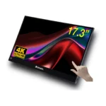 Verbatim 16105568 Monitor PC 43,9 cm (17.3") 3840 x 2160 Pixel 4K Ultra HD LCD Touch screen Nero