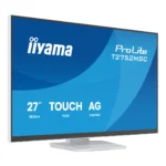 iiyama ProLite T2752MSC-W1AG Monitor PC 68,6 cm (27") 1920 x 1080 Pixel Full HD LCD Touch screen Bianco - immagine 2