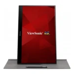 Viewsonic TD1655 Monitor PC 39,6 cm (15.6") 1920 x 1080 Pixel Full HD LED Touch screen Multi utente Nero, Argento - immagine 2
