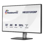 iiyama ProGraphic HB3201UHSNP-B1 Monitor PC 80 cm (31.5") 3840 x 2160 Pixel 4K Ultra HD Nero - immagine 4