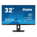 iiyama ProLite XUB3293UHSN-B5 Monitor PC 80 cm (31.5") 3840 x 2160 Pixel 4K Ultra HD LCD Nero - immagine 2