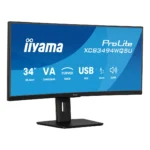 iiyama ProLite XCB3494WQSU-B1 Monitor PC 86,4 cm (34") 3440 x 1440 Pixel UltraWide Quad HD LED Nero