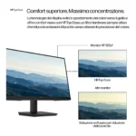 HP Series 3 Pro Monitor serie 3 Pro FHD da 21,5" - 322pf - immagine 5