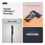 Motorola signature 17,2 cm (6.78") Doppia SIM Android 16.0 5G USB tipo-C 16 GB 512 GB 5200 mAh Blu scuro PANTONE Carbon - immagine 2