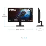 BenQ GW2791P Monitor PC 68,6 cm (27") 1920 x 1080 Pixel Full HD LED Nero - immagine 4