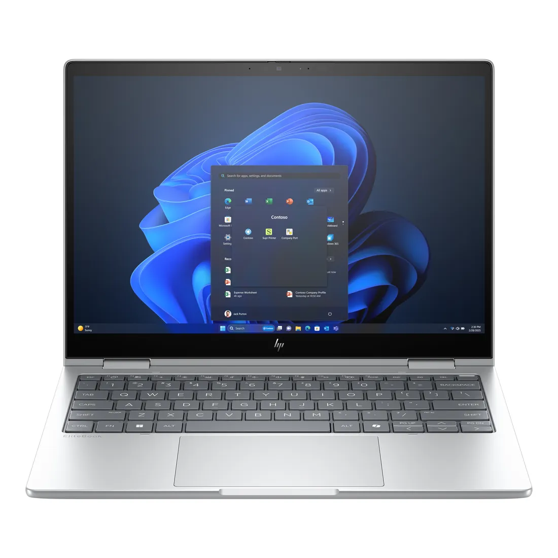 dee2d67c85c3a10e925cf31e2c62090c1395e2ca.webp HP EliteBook 8 Flip G1i 13 inch Notebook AI PC Wolf Pro Security Edition Intel Core Ultra 5 225U Ibrido (2 in 1) 33,8 cm (13.3") Touch screen WUXGA 16 GB LPDDR5x-SDRAM 512 GB SSD Wi-Fi 6E (802.11ax) Windows 11 Pro Argento - immagine 1