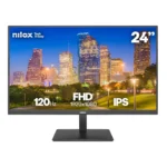 Nilox MONITOR 24 IPS 120 HZ HDMI Y DP Monitor PC 61 cm (24") 1920 x 1080 Pixel Full HD Nero