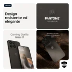 Motorola moto g77 Camera 108MP Dual SIM ibrida Android 16.0 5G USB tipo-C 8 GB 256 GB 5200 mAh Nero - immagine 4
