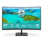 Philips E Line 241E1SCA/00 Monitor PC 59,9 cm (23.6") 1920 x 1080 Pixel Full HD LCD Nero