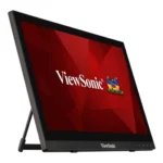 Viewsonic TD1630-3 Monitor PC 39,6 cm (15.6") 1366 x 768 Pixel HD LCD Touch screen Multi utente Nero - immagine 3