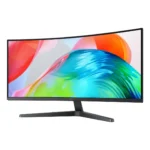 Samsung S55GH Monitor PC 86,4 cm (34") 3440 x 1440 Pixel UltraWide Quad HD LCD Nero - immagine 3
