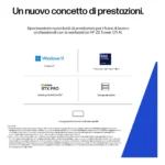 HP Z2 Tower G1i Wolf Pro Security Edition Intel Core Ultra 7 265 32 GB DDR5-SDRAM 1 TB SSD Windows 11 Pro Stazione di lavoro AI Workstation, AI PC Nero - immagine 7