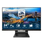 Philips 242B1TC/00 Monitor PC 60,5 cm (23.8") 1920 x 1080 Pixel Full HD LED Touch screen Nero
