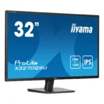 iiyama ProLite X3270QSU-B1 Monitor PC 80 cm (31.5") 2560 x 1440 Pixel Wide Quad HD LED Nero