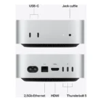 Apple Mac mini : Chip M5 Pro con cpu 15 core e gpu 16 core, 512GB SSD - Argento - immagine 3