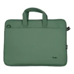 Trust Bologna Sottile borsa per laptop ecocompatibile, per laptop da 16 pollici - Verde - immagine 6