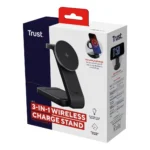 Trust Viro Supporto di ricarica magnetico wireless 3 in 1 - Nero - immagine 10