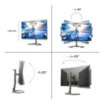 Philips Momentum 27M1F5800/00 Monitor PC 68,6 cm (27") 3840 x 2160 Pixel 4K Ultra HD LED Nero - immagine 5