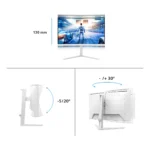 Philips Evnia 5000 27M2C5501/00 Monitor PC 68,6 cm (27") 2560 x 1440 Pixel Quad HD LCD Bianco - immagine 4
