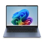 HP E4EV9EA laptop Copilot+ PC Snapdragon X1-26-100 Computer portatile 35,6 cm (14") 2K 8 GB LPDDR5x-SDRAM 512 GB SSD Wi-Fi 6E (802.11ax) Windows 11 Home AI PC Blu