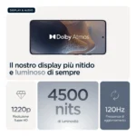 Motorola edge 60 fusion 16,9 cm (6.67") Doppia SIM Android 15 5G USB tipo-C 8 GB 256 GB 5200 mAh Grigio - immagine 6