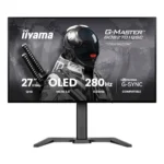 iiyama G-MASTER GOB2701QSC-B1 Monitor PC 68,6 cm (27") 2560 x 1440 Pixel 2K Ultra HD OLED Nero