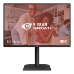 AOC E4 X24E4U Monitor PC 61 cm (24") 1920 x 1200 Pixel Full HD LED Nero