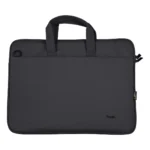 Trust Bologna Sottile borsa per laptop ecocompatibile, per laptop da 16 pollici - Nero - immagine 3