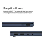 HP E4EX1EA laptop Copilot+ PC Intel Core Ultra 7 356H 40,6 cm (16") Touch screen 2K 32 GB LPDDR5x-SDRAM 1 TB SSD Wi-Fi 7 (802.11be) Windows 11 Home Blu - immagine 8