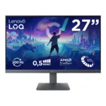 Lenovo LOQ 27-10 - Monitor Gaming 27" IPS Flat FHD 1920x1080 0 200Hz 0.5ms - AMD FreeSync Premium + VESA AdaptiveSync 2xHDMI 2.1 + 1xDP 1.4 - Stand Tilt Cavo DP incluso