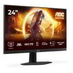AOC G4 24G4HRE Monitor PC 60,5 cm (23.8") 1920 x 1080 Pixel Full HD LED Nero, Rosso - immagine 2