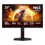 AOC G4 25G4ZR Monitor PC 62,2 cm (24.5") 1920 x 1080 Pixel LCD Nero, Rosso