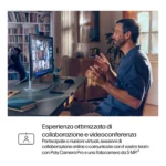 HP E07KKAT All-in-One PC Intel Core Ultra 7 68,6 cm (27") 2560 x 1440 Pixel 24 GB DDR5-SDRAM Windows 11 Pro Wi-Fi 7 (802.11be) AI PC Argento - immagine 15