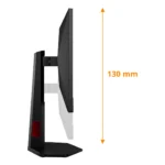 AOC G4 24G4ZR Monitor PC 60,5 cm (23.8") 1920 x 1080 Pixel Full HD LED Nero, Rosso - immagine 3