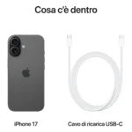 Apple iPhone 17 256GB Nero - immagine 4