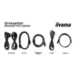 iiyama G-MASTER GOB2701QSC-B1 Monitor PC 68,6 cm (27") 2560 x 1440 Pixel 2K Ultra HD OLED Nero - immagine 25
