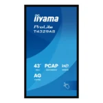 iiyama T4329AS-B1AG Monitor PC 108 cm (42.5") 3840 x 2160 Pixel 4K Ultra HD LED Touch screen Nero - immagine 4