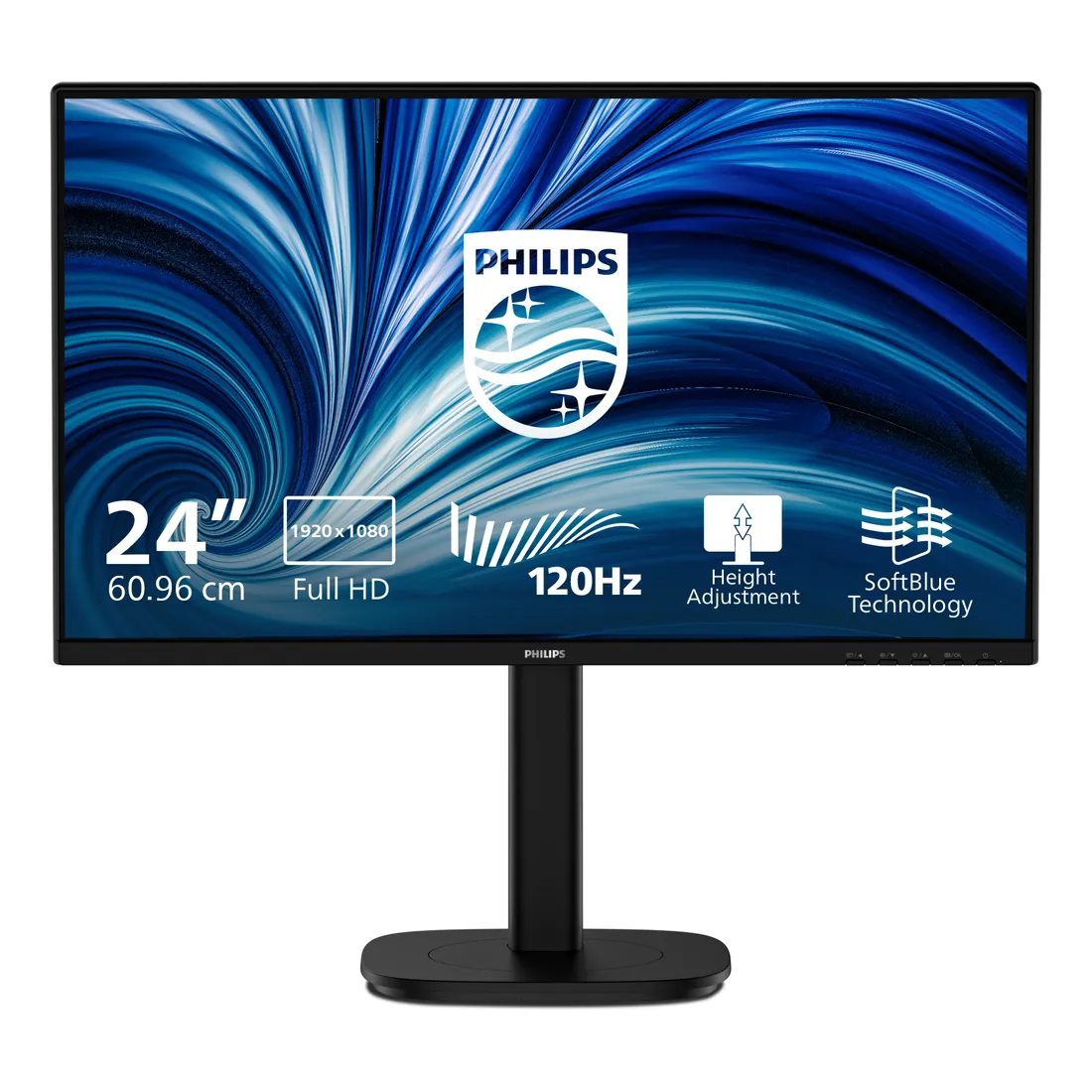 13ec574bcb505670282a58a303d40487999d922e.webp Philips Serie 3000 24B2N3200A/00 Monitor PC 60,5 cm (23.8") 1920 x 1080 Pixel Full HD LED Nero - immagine 1