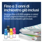 HP Smart Tank 5108 Wireless All-in-One Colore Stampante, Fotocopiatrice, scanner - immagine 9