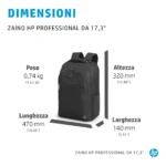 HP Zaino Professional da 17,3" - immagine 3